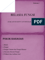 Relasifungsi (Pert I)