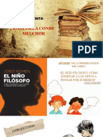 El Niño Filósofo de Jordi Nomen - Rosa Conde M.
