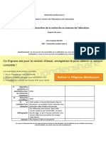 Approches Et Démarches de La Recherche en Sciences de L'éducation-Version 0,81-Copie