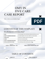 Autonomy in Palliative Care - Case Report by Slidesgo
