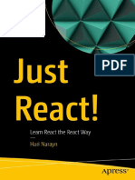 Narayn H. Just React. Learn React The React Way 2022