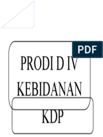 KDP Prodi D Iv Kebidanan