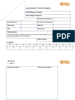 1 - 04 DDD - Assignment 2 Frontsheet