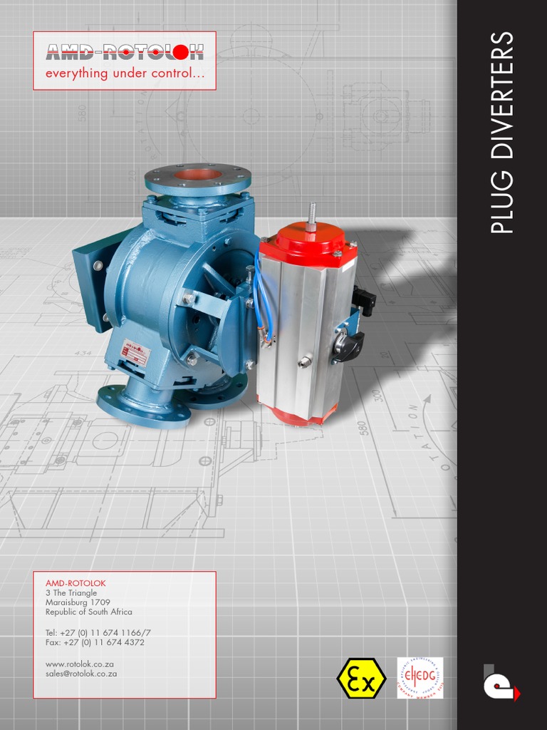 Rotolok Plug Diverters AMD v3 | PDF | Valve | Pipe (Fluid Conveyance)