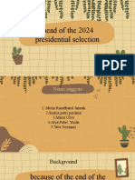 Template PPT Aesthetic Brown Cactus by Ingke Joanna