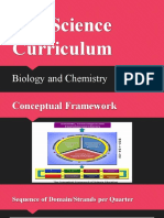 The Science Curriculum (Biology and Chemistry)