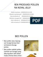 Manajemen Produksi Pollen Dan Royal Jelly