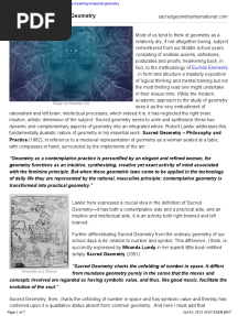 Sacred Geometry 1
