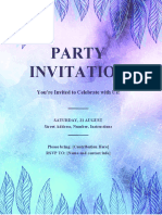 Undangan Party