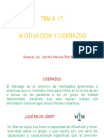 T 17 - Motivacion y Liderazgo