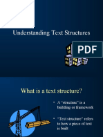 Understanding Text Structures - 1