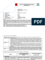 Sílabo de Resolución de Problemas Matemáticos Ii Inicial