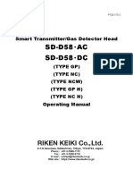 SD-D58・AC SD-D58・DC: Smart Transmitter/Gas Detector Head