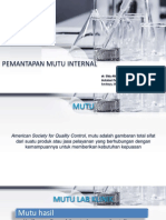 Materi PMI Patologi Klinik BBLK Surabaya