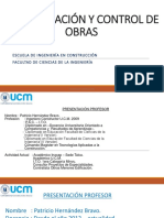 Programacion y Control de Obras 2022 Clases 08 y 10 de Junio