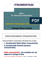 Karakteristik Instrumentasi