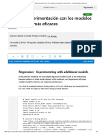 5 Ejercicio - Experimentación Con Los Modelos de Regresión Más Eficaces - Training - Microsoft Learn Ingles