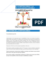 El Sistema de La Partida Doble y La Aplicación de La Ecuación Contable