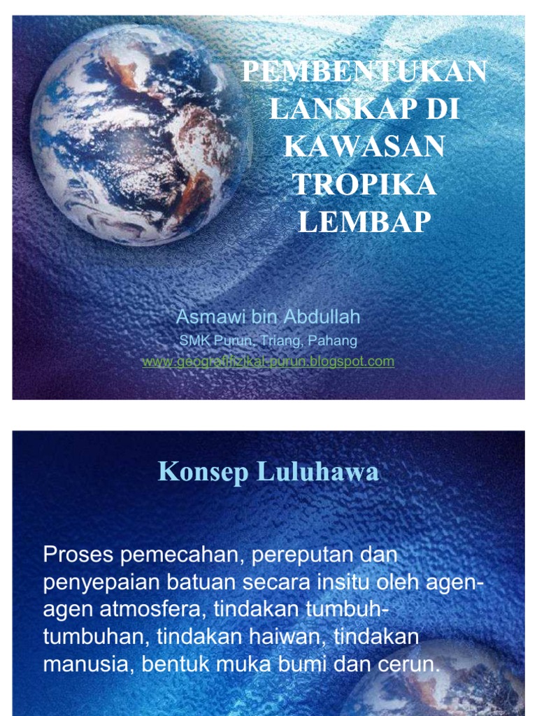 Geografi Project Form 2 Bab 12