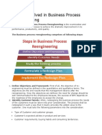 Steps Involved in Business Process Reengineering