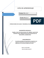 Guía de Aprendizaje - Las Teorías Psicológicas Del Aprendizaje