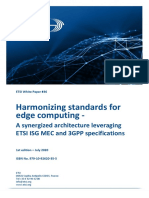 ETSI - wp36 - Harmonizing Standards For Edge Computing