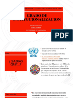 Grado de Institucionalizacion