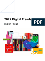 Adobe Digital Trends 2022 b2b Report