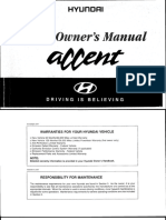 Accent X3 Owners Manual