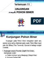 Pertemuan 11 Kunjungan Pada Pohon Biner