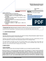 PED025 SAS Lesson 1