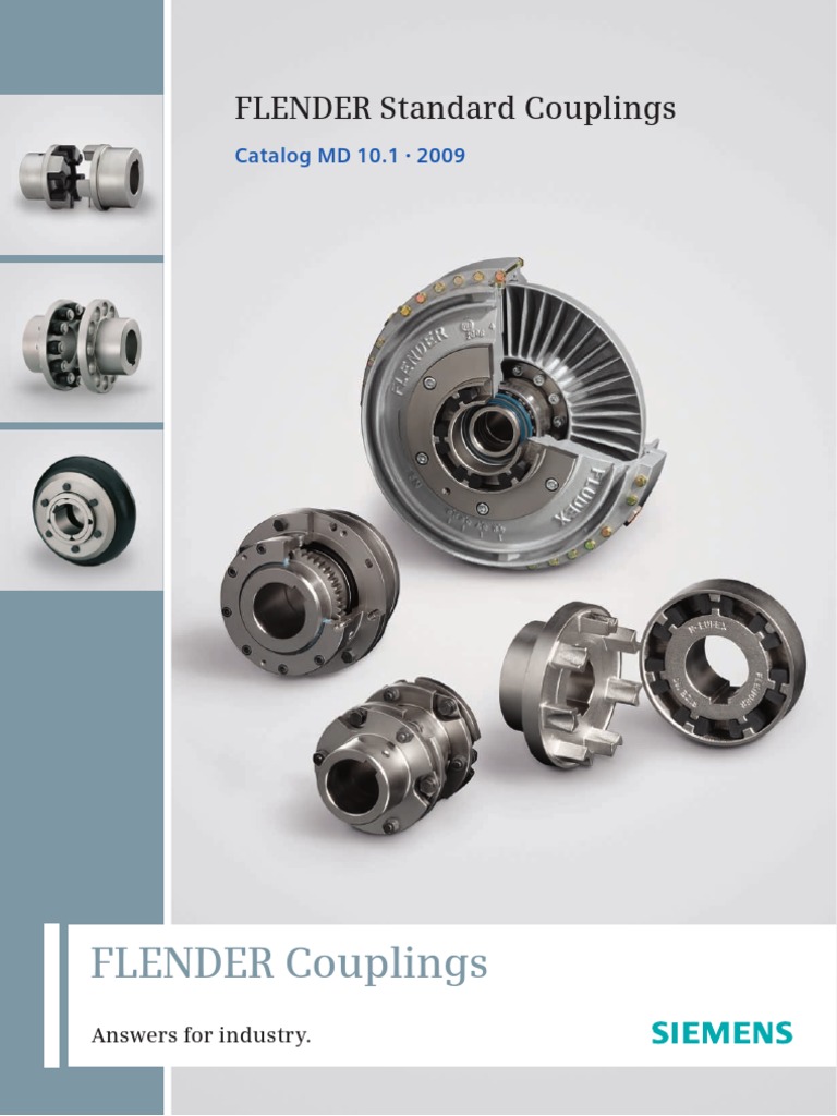 MD10 1 FLENDER Standard Couplings en 0909 Embrague Transmisión (Mecánica)