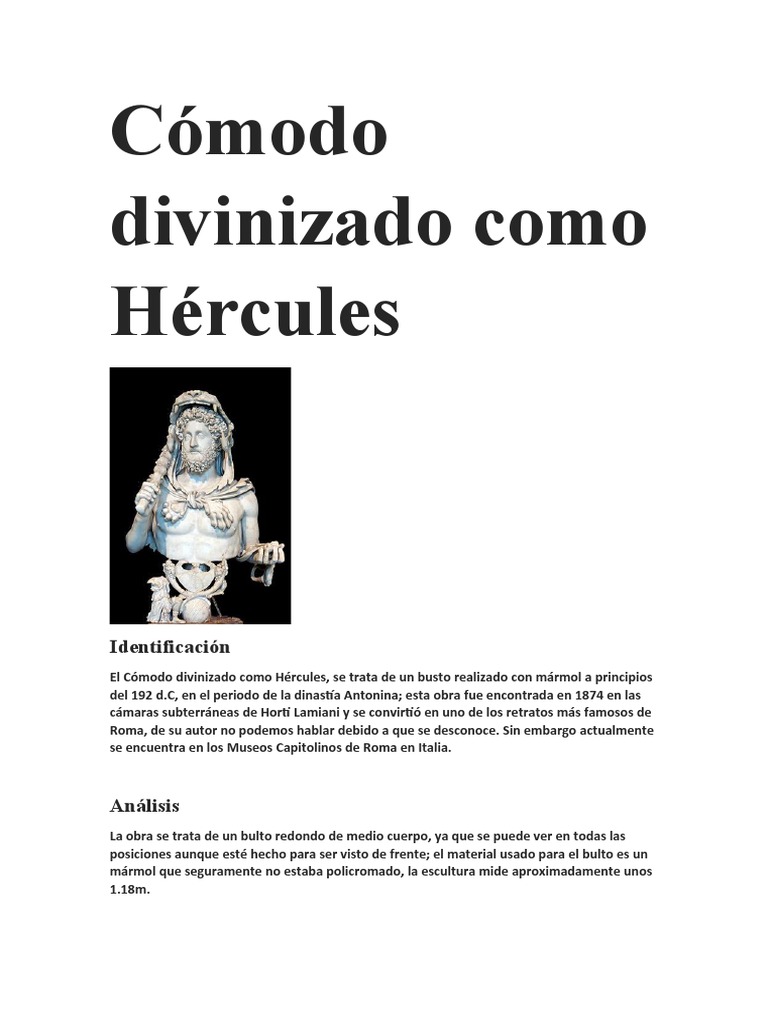 Comodo | PDF | imperio Romano