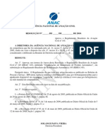 ANAC aprova novo RBAC 145