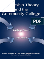 Leadership Theory and The Community College