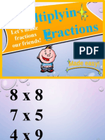 Multiplying Fractions