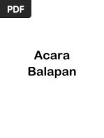 Download Acara Balapan by Eryna Bte Mohammad Seth SN60454118 doc pdf