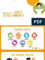 Lesson 3 - Healthy Habits To Help Immunity