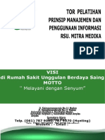 Pelatihan SIMRS RSU Mitra Medika