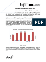 Capaian Proyek Strategis Nasional Hingga 2021