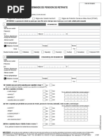 Demande de prestation de retraite publique | PDF