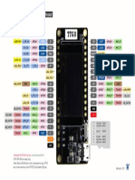 TTGO LoRa32 V2.0 Pinout v3.0