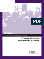 6-Marturet, M. (2010) El Trabajo Del Director y El Proyecto de La Escuela (Parte 1) - Clase5