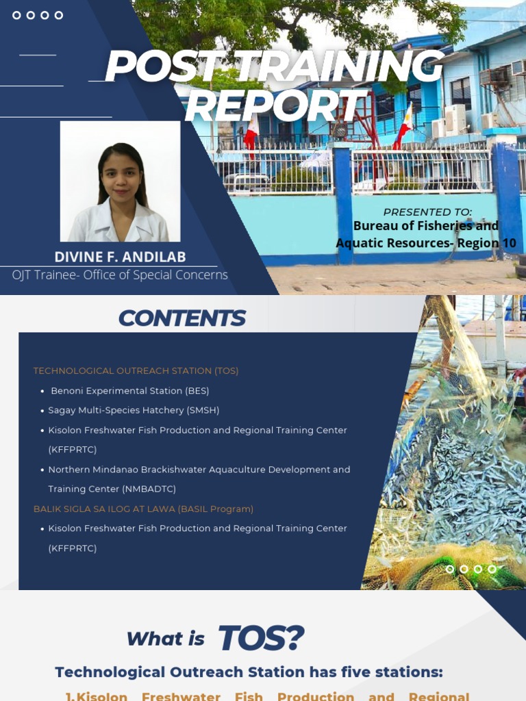 OJT Presentation | PDF | Aquaculture | Fish And Humans