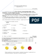 Test de Evaluare Initiala Clasa 6