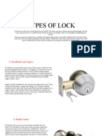 Types of Lock