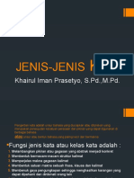 Jenis-Jenis Kata