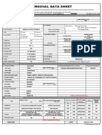 CS Form No. 212 Personal Data Sheet Guide