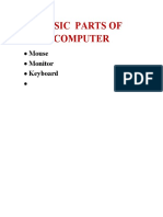 Basic Parts of Computer