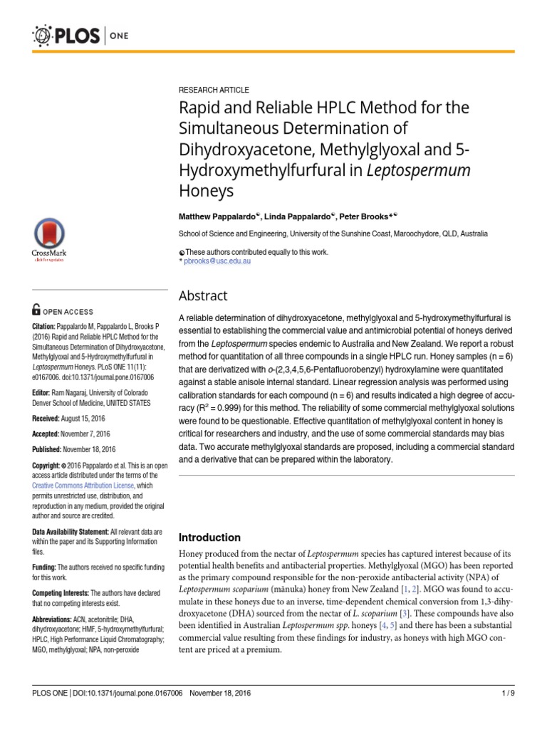 Rapid and Reliable HPLC Method For The Simultaneous Determination of ...